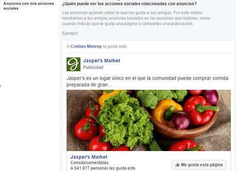 Bloquea los anuncios relacionados con tus acciones sociales en Facebook en sólo 2 pasos Bloquea los anuncios relacionados con tus acciones sociales en Facebook en sólo 2 pasos