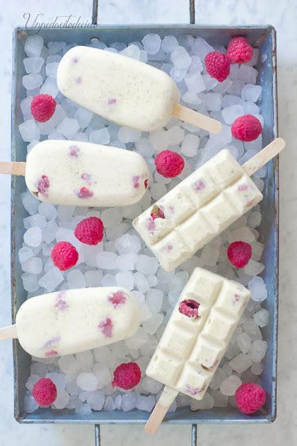 helados-de-vainilla-y-frambuesa, vanilla-raspberry-popsicles