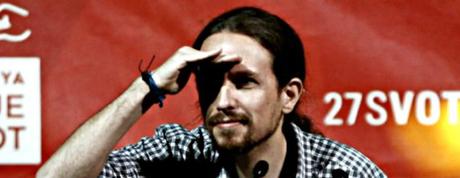 Pablo Iglesias haciendo el indio ;-)