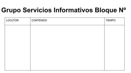 Guión del Podcast de radio Onda Jóven