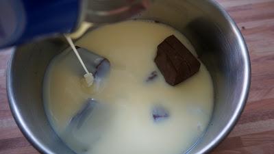 Brownie de leche condensada sin mantequilla