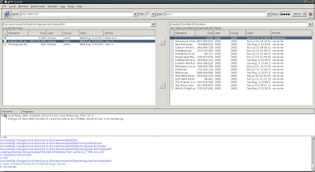Como transferir archivos a OSMC utilizando gftp