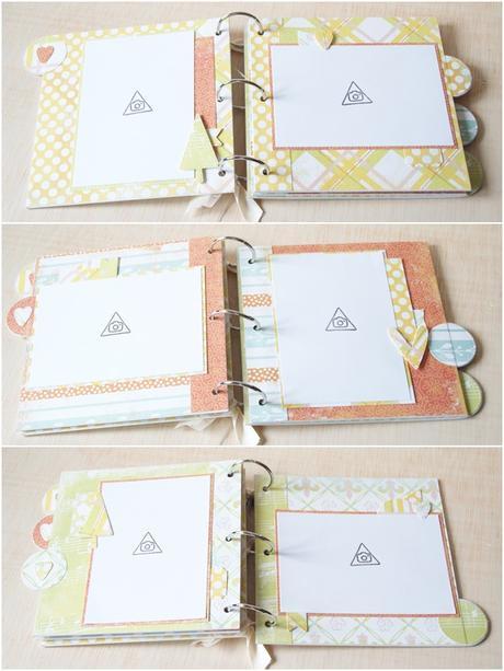 Mini álbum para un bebe