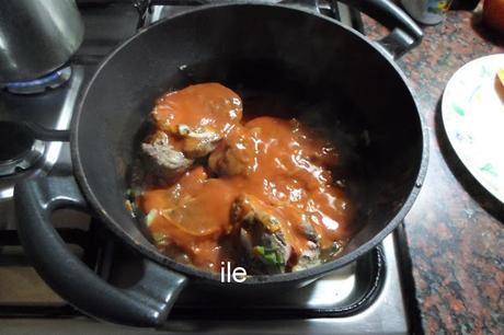 Osobucco con papas o patatas