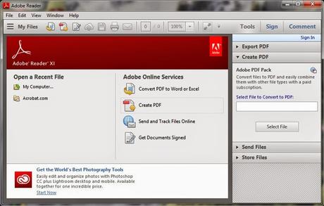 Adobe Reader XI, visualiza, imprime e interactúa  con todo tipo de contenido de archivos PDF