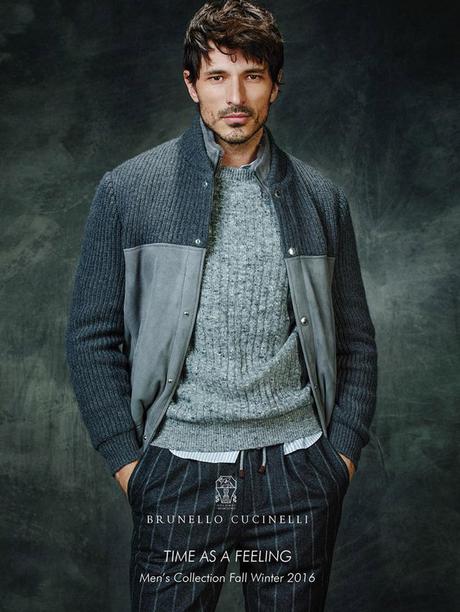 Brunello Cucinelli, Andrés Velencoso, Fall 2017, lookbook, Suits and Shirts, moda hombre, menswear, supermodel, Emilio Tini, 