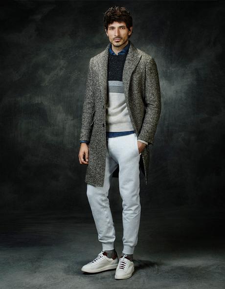 Brunello Cucinelli, Andrés Velencoso, Fall 2017, lookbook, Suits and Shirts, moda hombre, menswear, supermodel, Emilio Tini, 