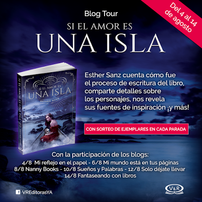 Blog Tour: Si el Amor es una Isla - Esther Sanz