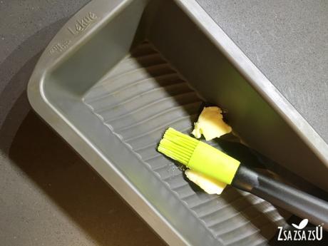 Mousse de puerros y gambas