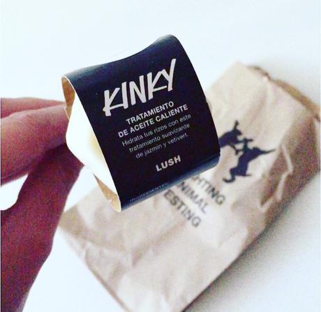 tratamiento de aceite caliente Kinky de Lush