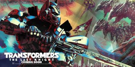 Primer afiche de Transformers: The Last Knight