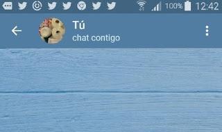 Chatea contigo mismo ¡No me he vuelto loco, es Telegram!