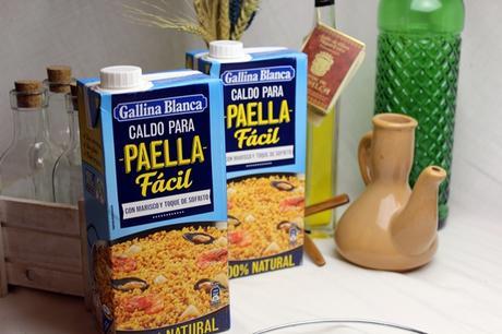 Paella de conejo y marisco Paella de conejo y marisco