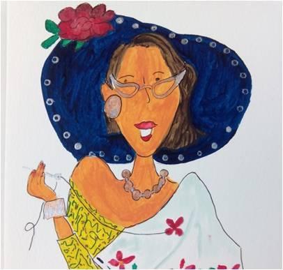 La Pili, autorretrato