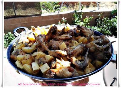 Alitas de pollo al ajillo