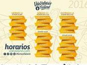 Valarés 2016, horarios