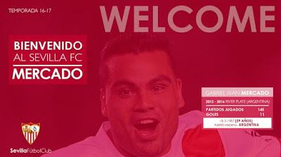 Gabriel Mercado nuevo jugador del Sevilla FC
