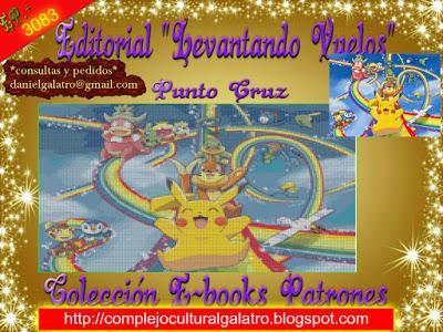 Ebooks Patrones Pokémon 3299 (punto de cruz)- Actualidad