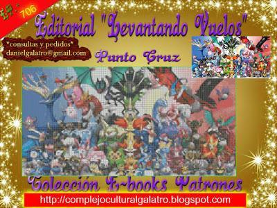 Ebooks Patrones Pokémon 3299 (punto de cruz)- Actualidad