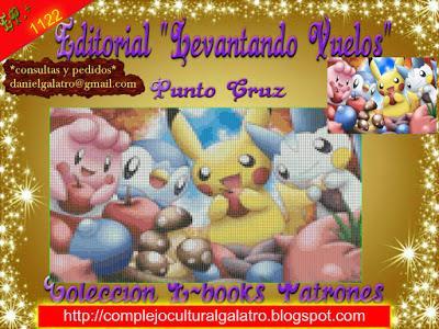 Ebooks Patrones Pokémon 3299 (punto de cruz)- Actualidad