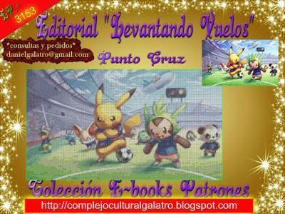 Ebooks Patrones Pokémon 3299 (punto de cruz)- Actualidad