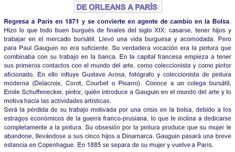 GAUGUIN I: PARÍS, BRETAÑA Y ARLÉS