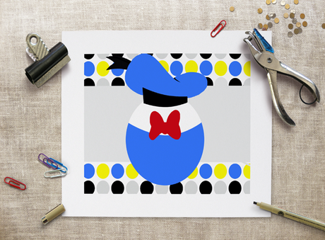 Invitaciones de cumpleaños del Pato Donald Invitación Donald 3