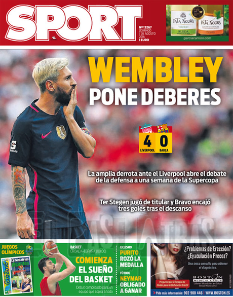 No te pierdas estas 2 portadas del Sport con tan solo 3 días de diferencia