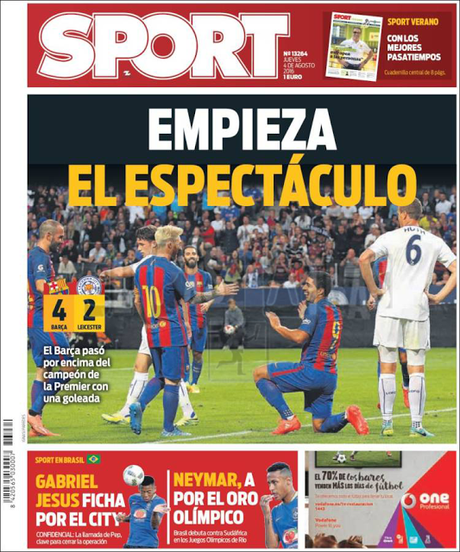 No te pierdas estas 2 portadas del Sport con tan solo 3 días de diferencia