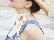 Peto denim Gafas Sol-Denim Pinafore Mirrored Sunnies