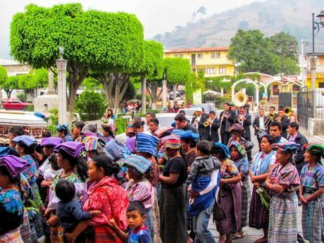Procesión fúnebre en Guatemala