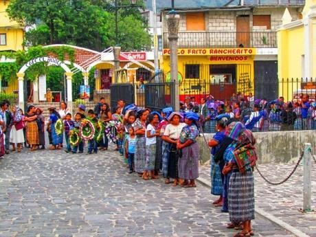 Procesión fúnebre en Guatemala