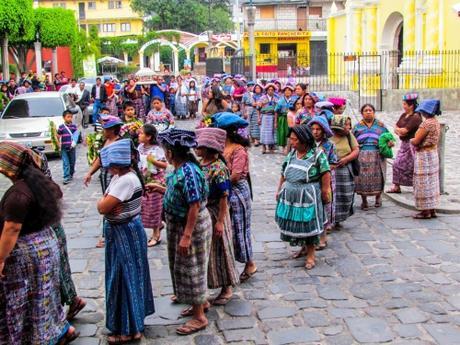 Procesión fúnebre en Guatemala