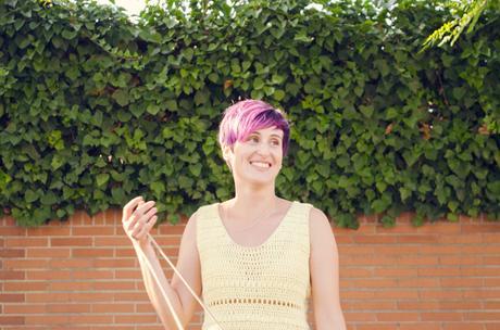 Camiseta de ganchillo