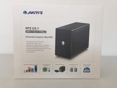 Akitio NT2 USB3.1 para 2 discos de 3.5