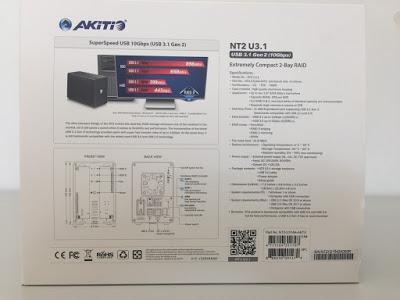 Akitio NT2 USB3.1 para 2 discos de 3.5