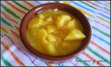 Patatas en ajopollo (tradicional o Crock-Pot)