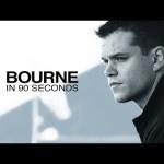 Matt Damon resume la trilogía Bourne en 90 segundos