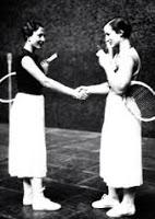 Las raquetistas del Frontón Sierpes