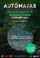 Concierto de Autómatas en Discoteca Cambun