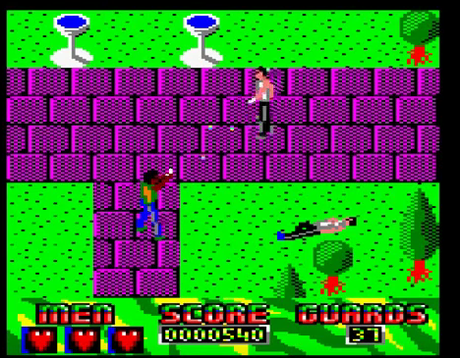 amstrad cpc beverly hills cop level 3