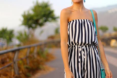 Striped Jumpsuit Striped Jumpsuit