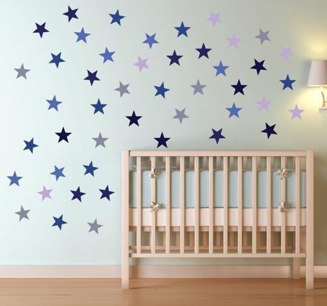 Añadiendo valor y estilo a la pared estrellas pared