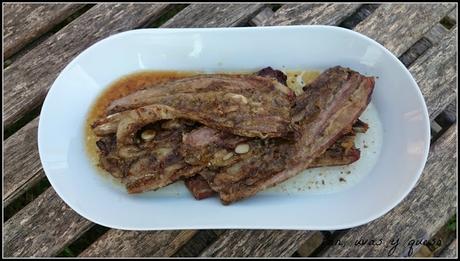 Churrasco de ternera asado