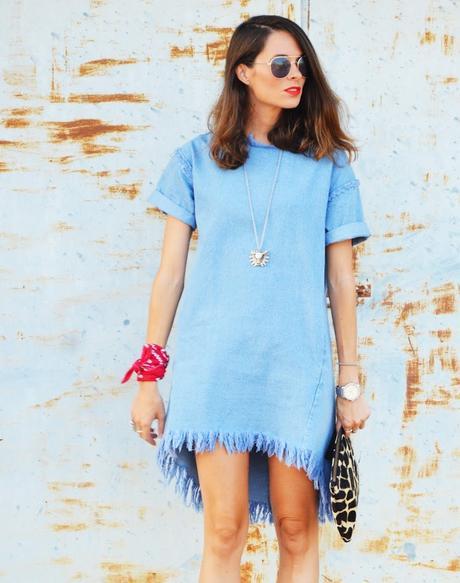 DENIM DRESS