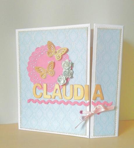 Albúm Scrapbook para Claudia