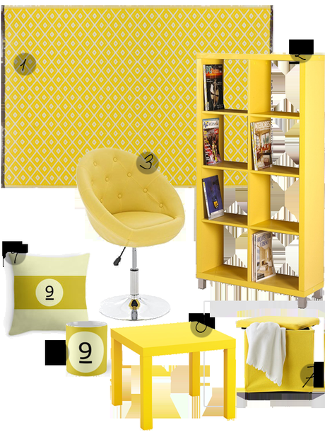 shopping deco ideas furniture and accessories in yellow