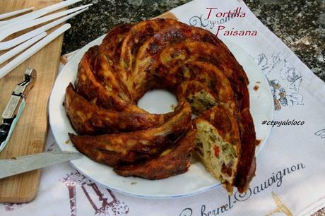 Tortilla paisana al horno