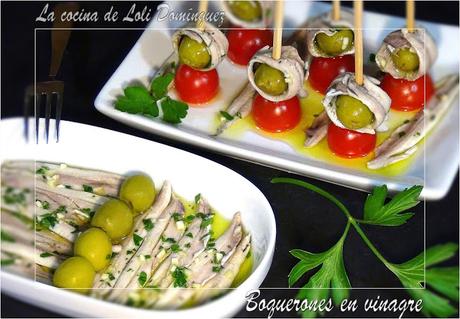 Boquerones en vinagre