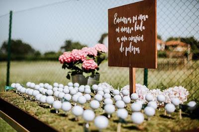 Ideas e inspiracion para bodas de tematica deportiva